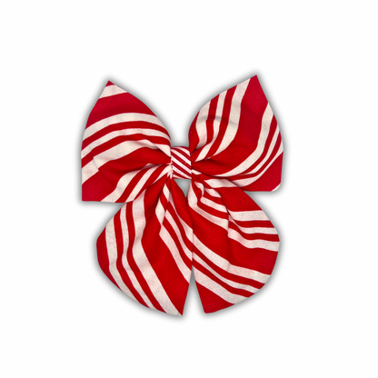 Christmas Peppermint Hair Bow